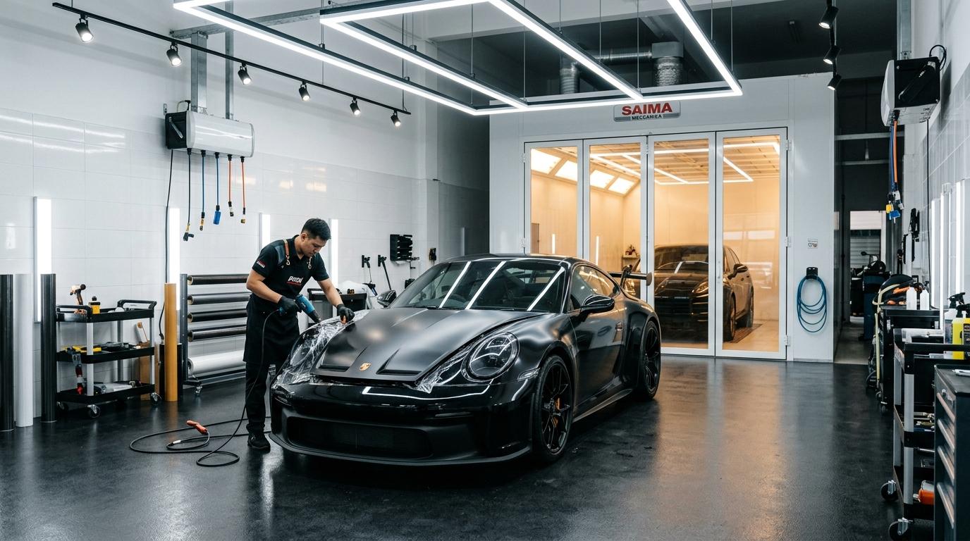 Sess Auto Spa detailing and paint protection project